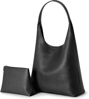 Hobo Bags for Women Vegan Leather Soft Slouchy Tote Shoulder Bag Handbags and Purses
