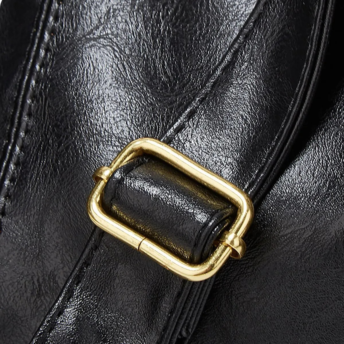 Hobo Bags For Women Vintage Leather Purse Slouchy Shoulder Bag Brown Handbags