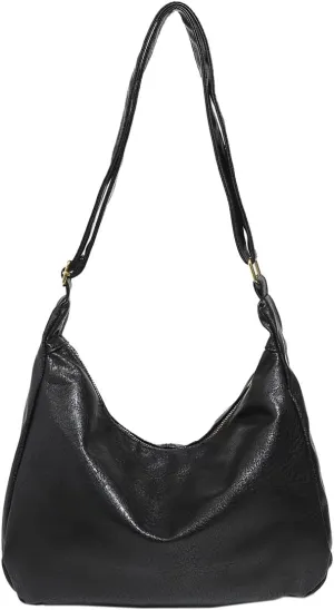 Hobo Bags For Women Vintage Leather Purse Slouchy Shoulder Bag Brown Handbags