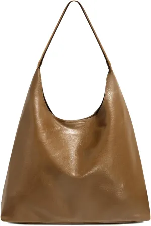 Hobo Tote Bag for Women Slouchy Bags with Small Purse, Designer Handbags for Women Large Capacity Shoulder Bag
