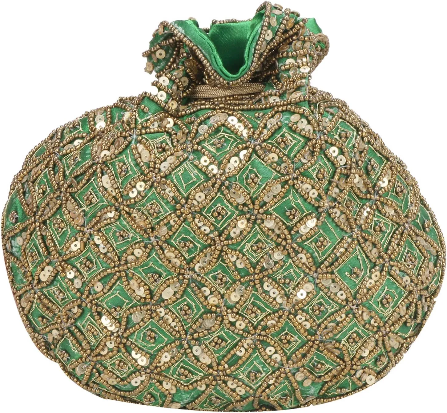 Indian sequence Potli Bag/wedding purse/jewelery purse for girls & women