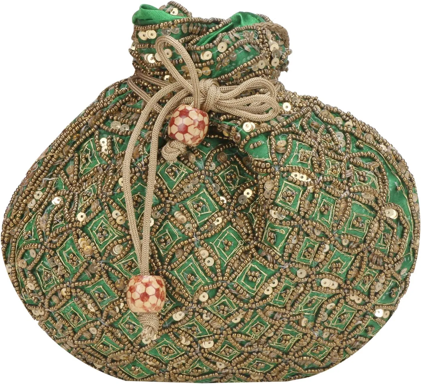 Indian sequence Potli Bag/wedding purse/jewelery purse for girls & women