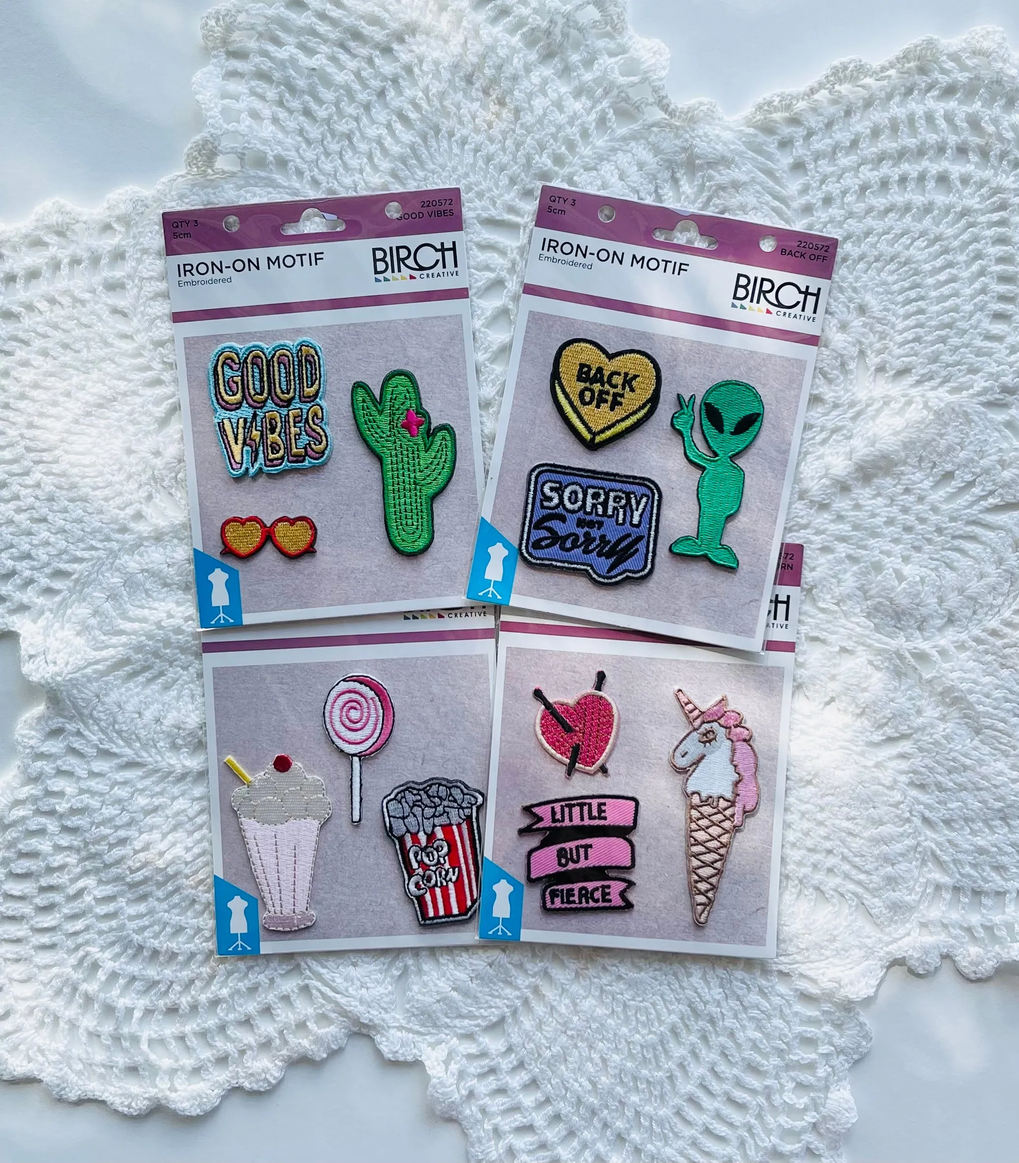 Iron on patch