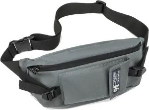 JEMINAL Sling Bag: Diamond-Grid Pattern 4L Light Spacious Crossbody Shoulder Everyday Carry Bag with Quick-adjust Strap - Double Layered Fabric Funny Pack for Men, Women, Travel, Sport (Dark Gray)