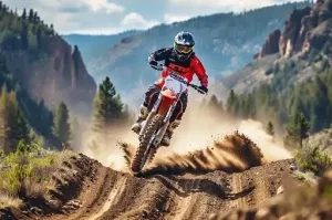 Jigsaw Puzzle for Adults 1000 Pieces Motocross Extreme Sport Wooden Puzzles Best Brain Exercises Educational Gift Home Decor Thick Sturdy Hard Challenging Difficult Party Games Props