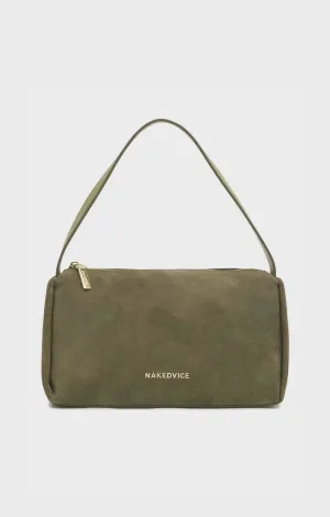 Joan Suede Bag Moss