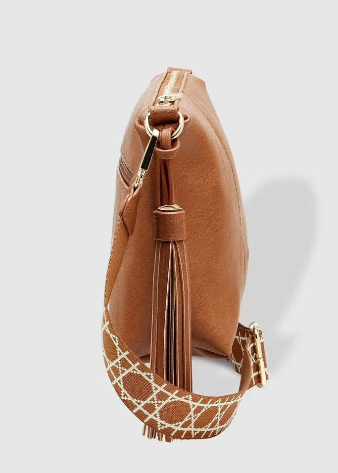 Kasey Crossbody Bag (Tan Ezra)