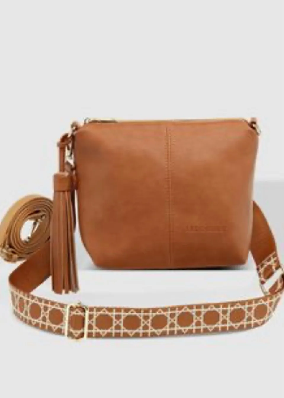 Kasey Crossbody Bag (Tan Ezra)