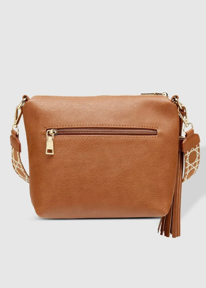 Kasey Crossbody Bag (Tan Ezra)