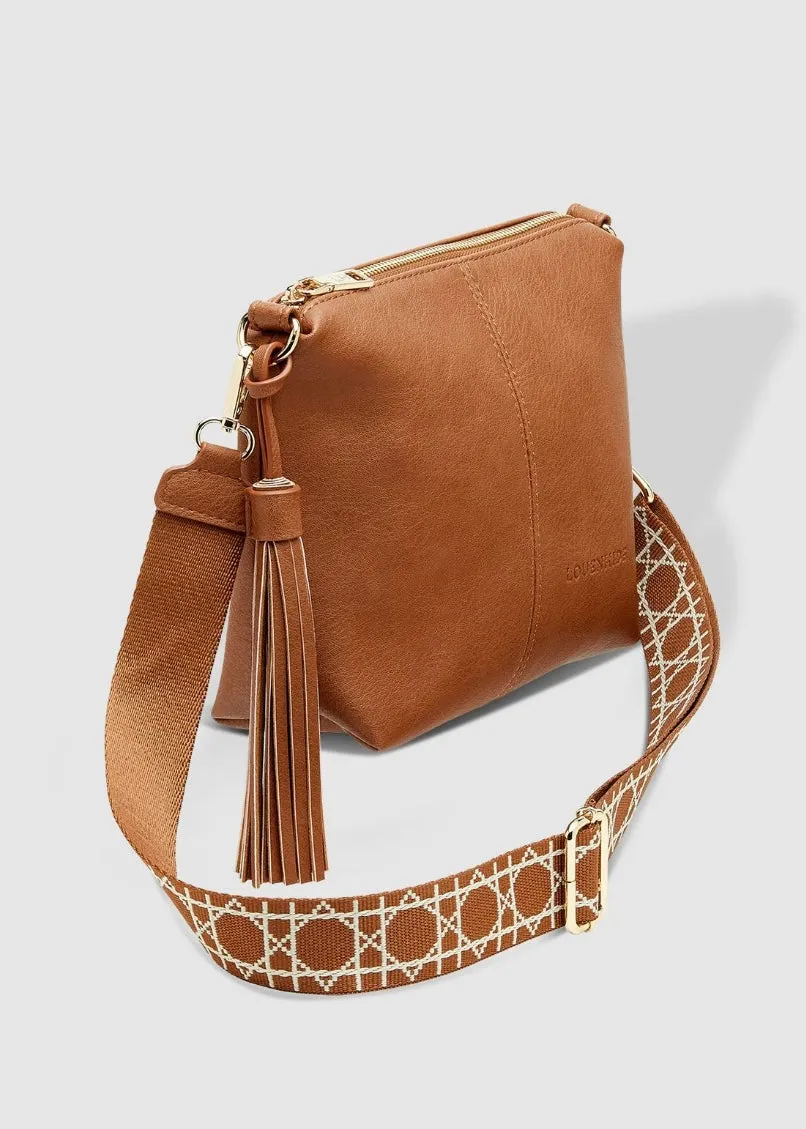 Kasey Crossbody Bag (Tan Ezra)