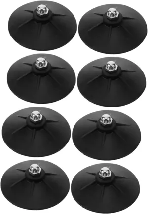 KESYOO 8Pcs Heavy Duty Suction Base Accessories for Boxing Bags Strong Adhesive Rubber Sandbag Supports for Punching Bag Stability and Bounce Back for Kickboxing Training