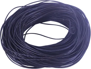KONMAY 100 Yards Continuous Length Real Leather Cord for Jewellery Making, 2.0mm Rich Brown Leather String for Necklaces, Bracelets, Crafting and DIY Projects