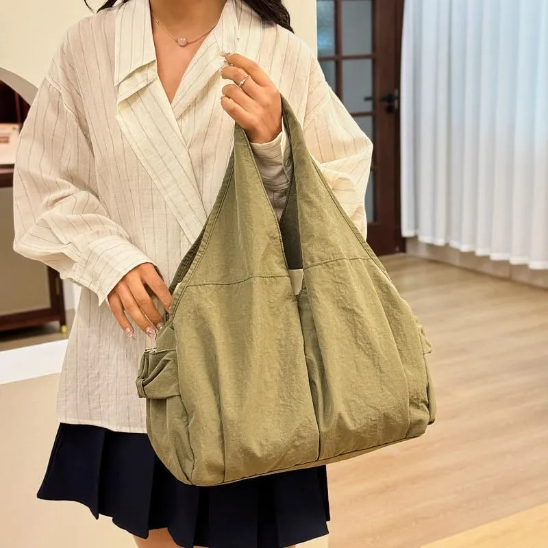 Large Hobo Shoulder Bag for Women - Work & Travel Tote Purse