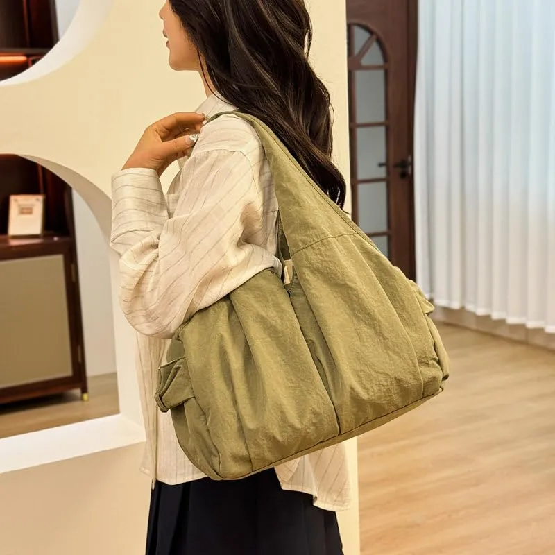 Large Hobo Shoulder Bag for Women - Work & Travel Tote Purse