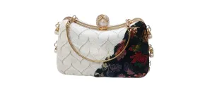 Latest style modern design women partywear clutch purse