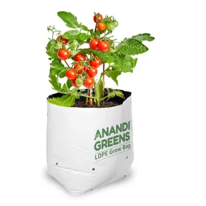 LDPE Double layer Grow Bag 16x16x30 cm UV Protected