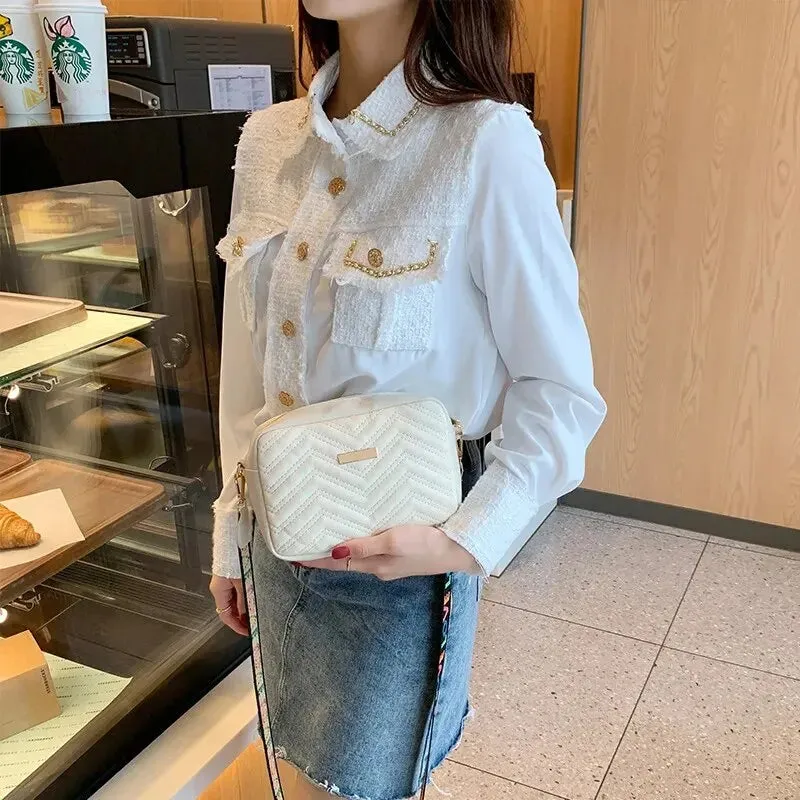 LOVE Embroidered Crossbody Bag