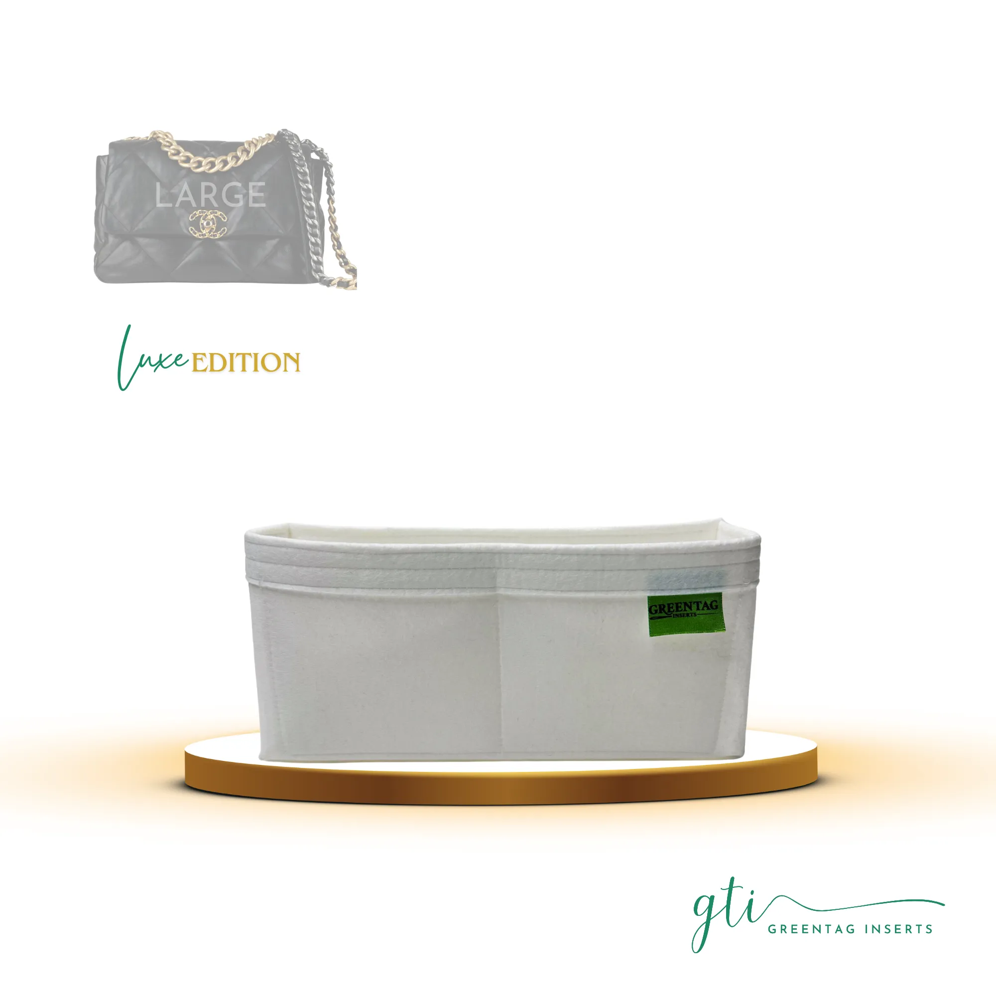 Luxe Edition Felt Insert Organizer for Flap 19 Large