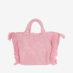 Mc2 Saint Barth Colette Terry Cloth Tote Bag With Embroidery