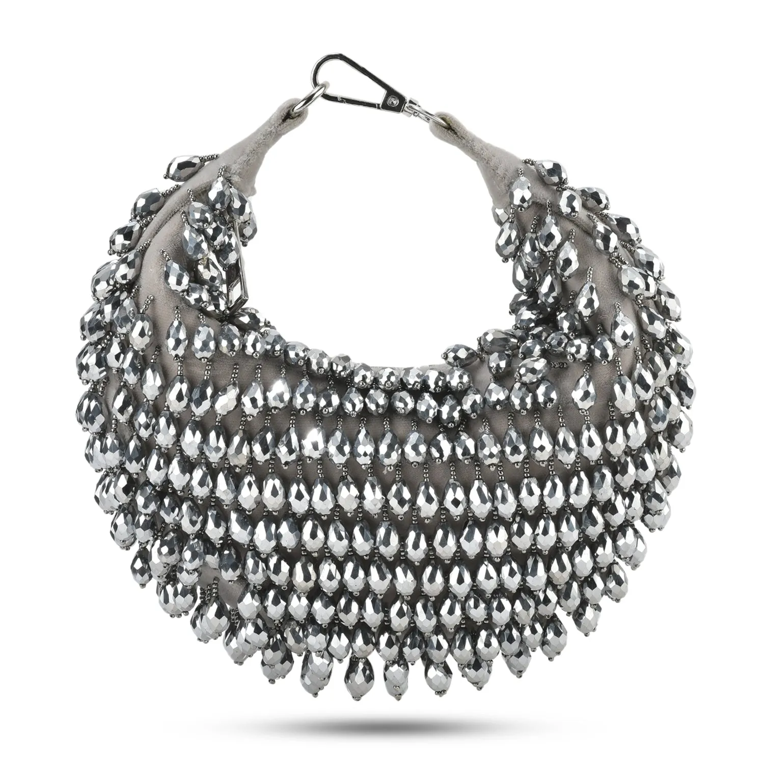 Mehak Jain in our Grey Crystal Nano Bag