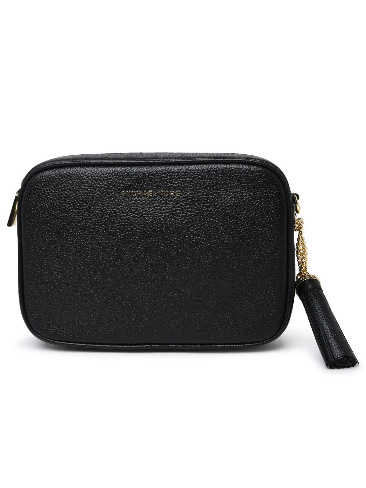 Michael Michael Kors Black Saffiano Lear Jet Set Bag