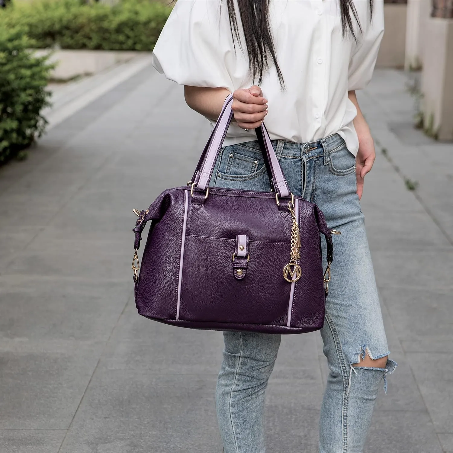 MKF Collection Tote Bag for Womens Top-Handle Satchel & Messenger Purse