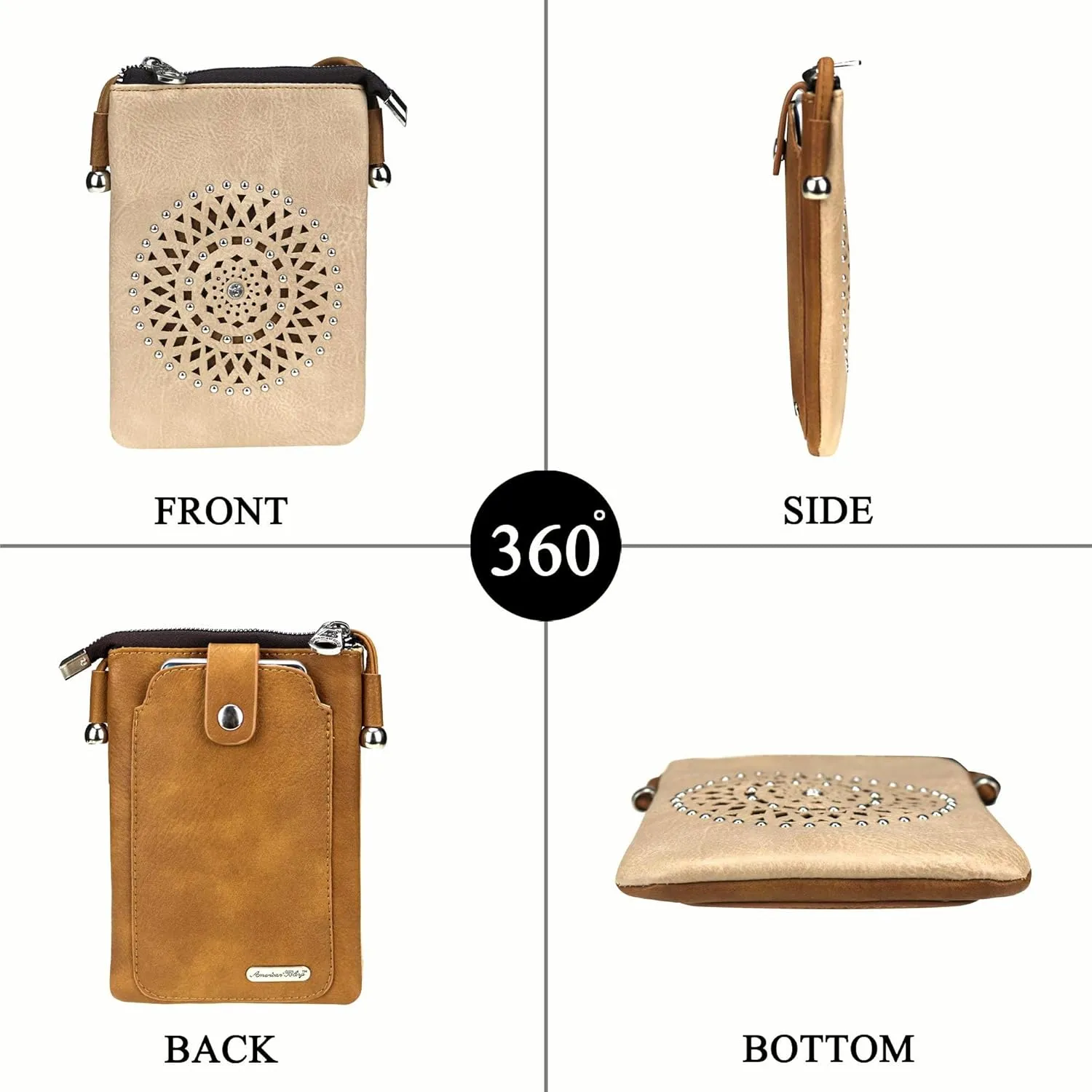Montana West Small Crossbody Bags for Women Western Cell Phone Purse