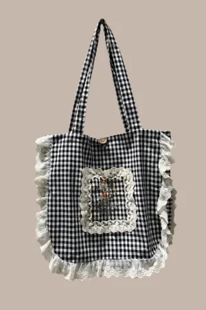Morigirl Lace Cotton Bags
