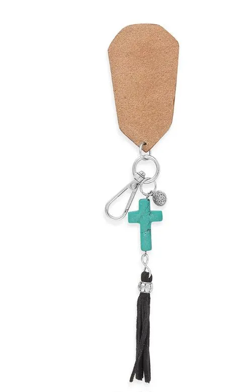 Myra Bag Founded in Faith Key Fob S-11059