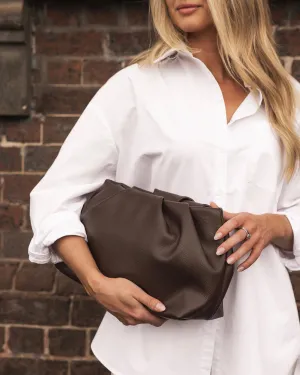 Naomi Clutch/Bag (Chocolate)