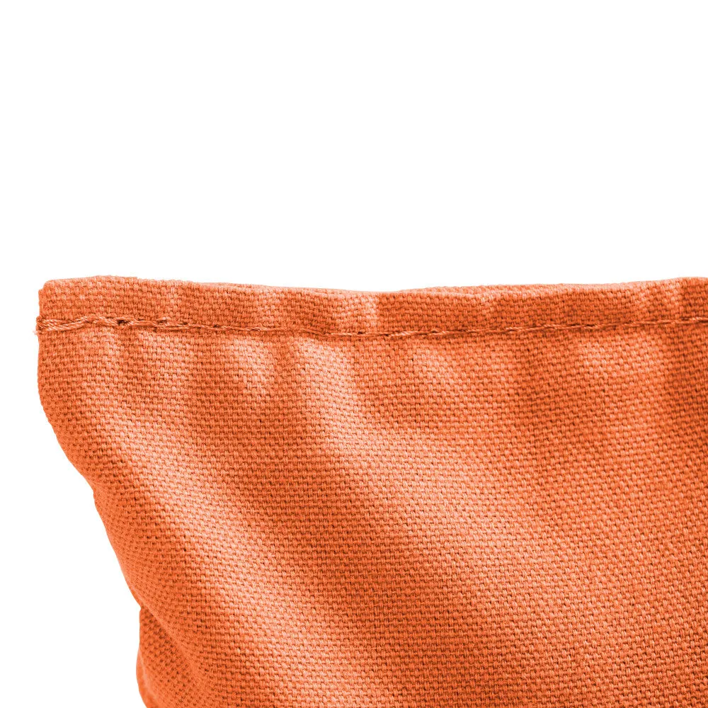 Orange Corn Filled Cornhole Bags