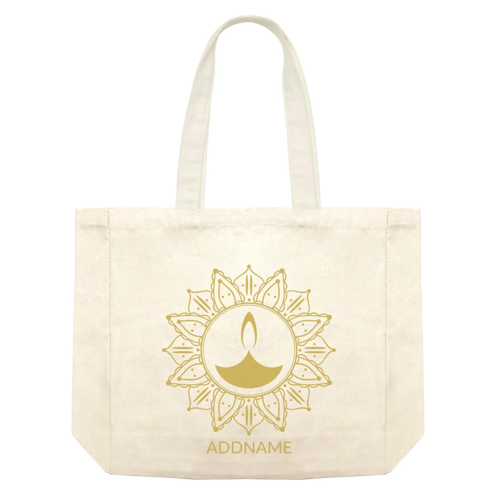 Ornamental Diyas Decorative Addname Shopping Bag