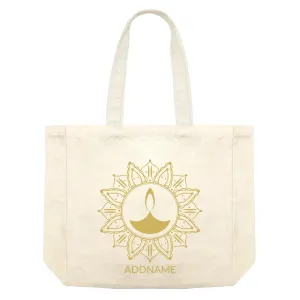 Ornamental Diyas Decorative Addname Shopping Bag