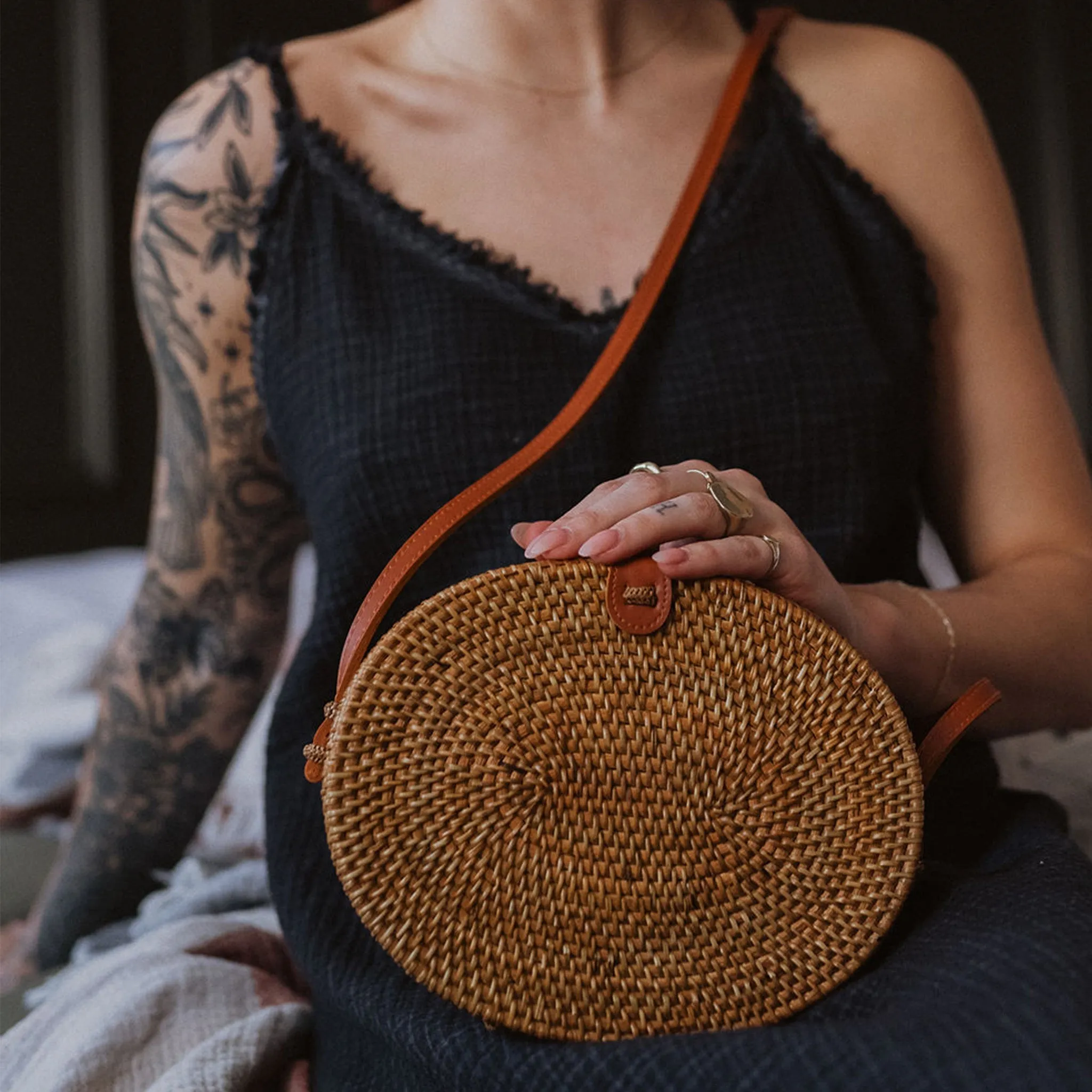 Oval Bali Bag