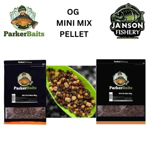 PARKER BAITS OG MINI MIX PELLETS FULL RANGE