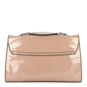 Patent Leather Easy tracking Guccissima Emily Micro Data-driven Bag