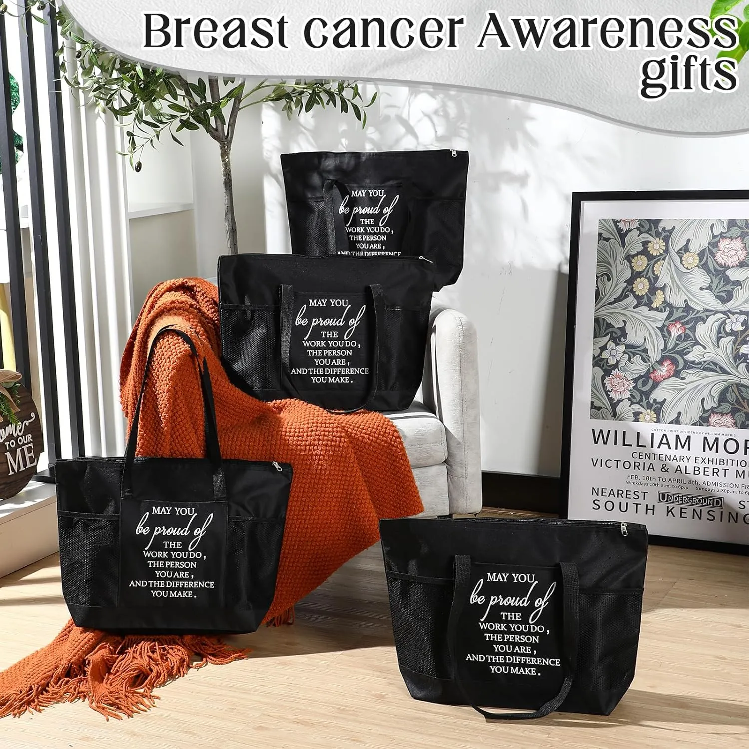 Paterr Nurse Tote Bags Employee Appreciation Gift for Coworker May You Be Proud of the Work Sign Nurse Bag