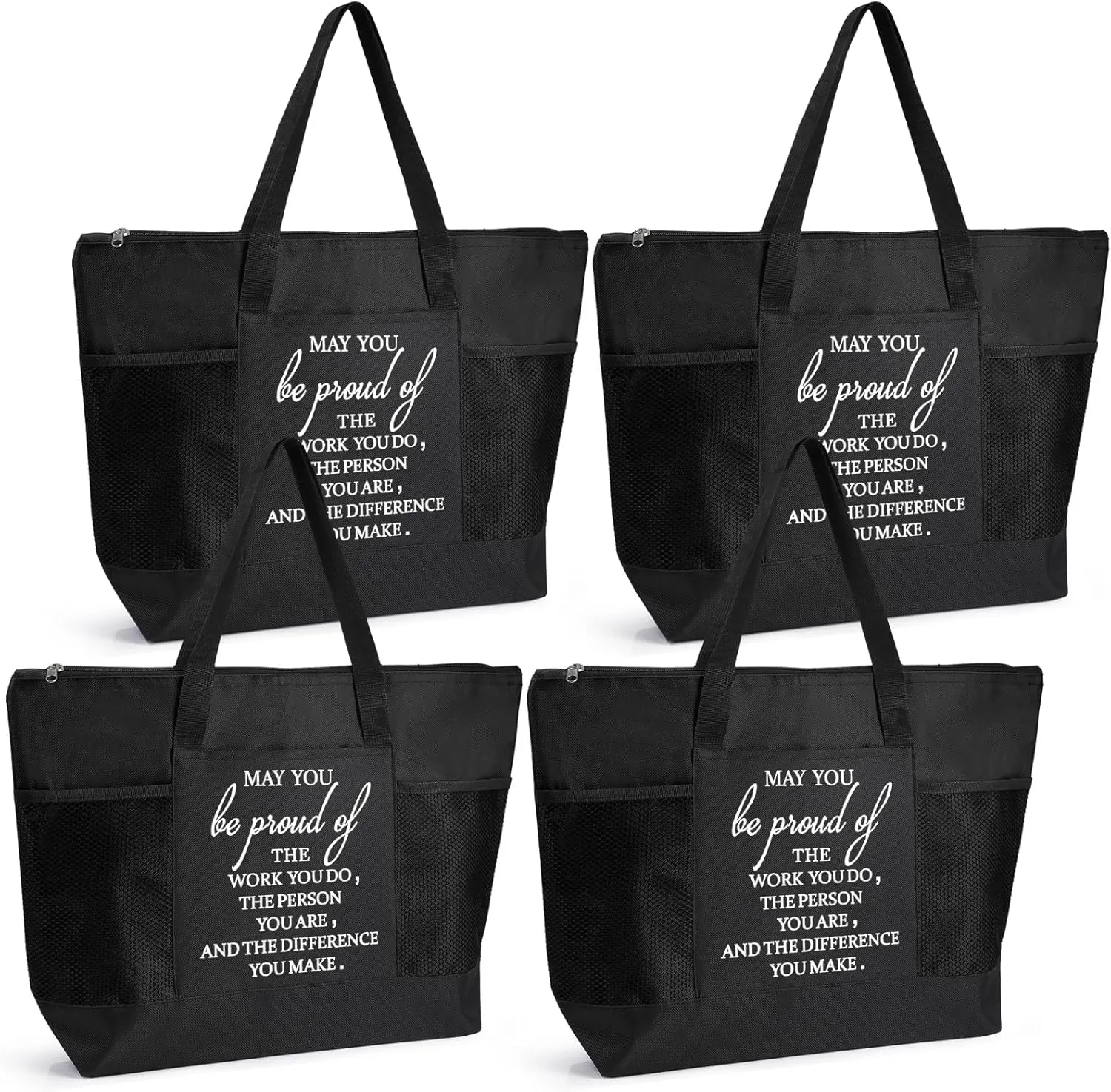 Paterr Nurse Tote Bags Employee Appreciation Gift for Coworker May You Be Proud of the Work Sign Nurse Bag