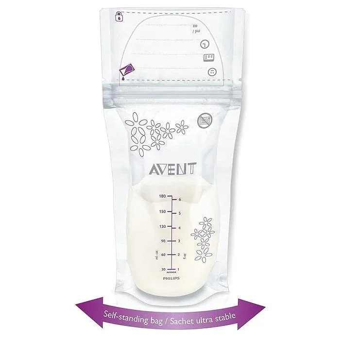 Philips Avent® Breast Milk Storage Bags - 6oz/180ml - 50 Pack