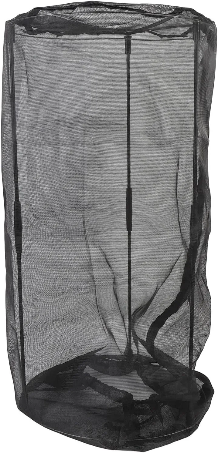 Plant Network Cover, Light Garden Network Bag with Fiber Rods for Plants, Plant Pot Mesh Cover Bags