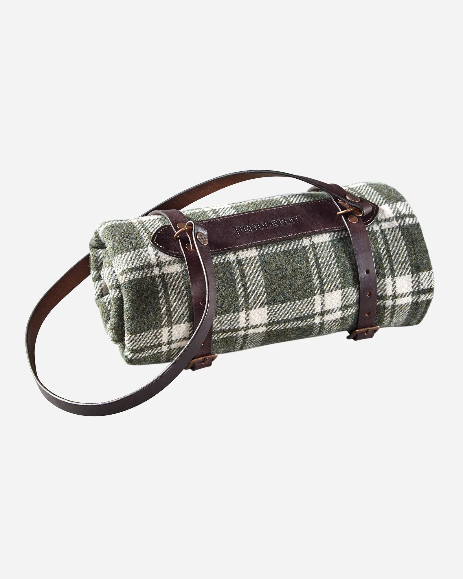 Premium Small Leather Carrier Dark Brown