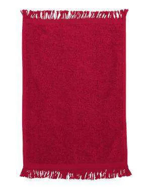 Q-Tees Fringed Fingertip Towel - T100