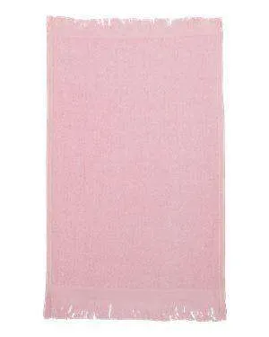 Q-Tees Fringed Fingertip Towel - T100