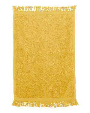 Q-Tees Fringed Fingertip Towel - T100