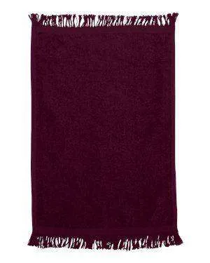 Q-Tees Fringed Fingertip Towel - T100