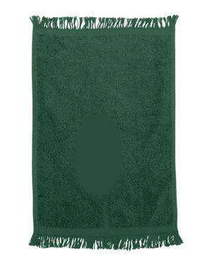 Q-Tees Fringed Fingertip Towel - T100