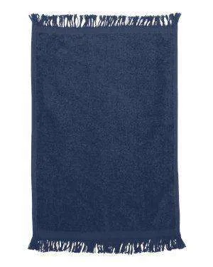 Q-Tees Fringed Fingertip Towel - T100