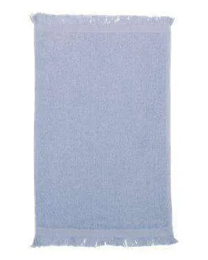 Q-Tees Fringed Fingertip Towel - T100