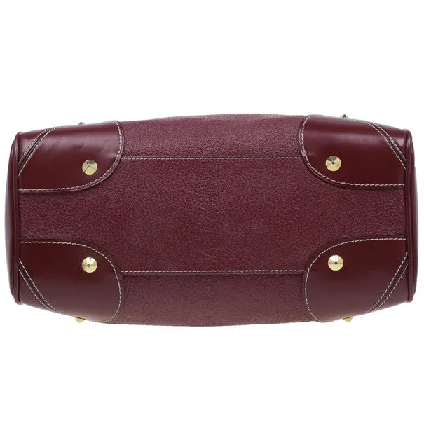 Red Tote Customer favorite Suhali Leather Louis Vuitton Le Majestueux Easy-to-use