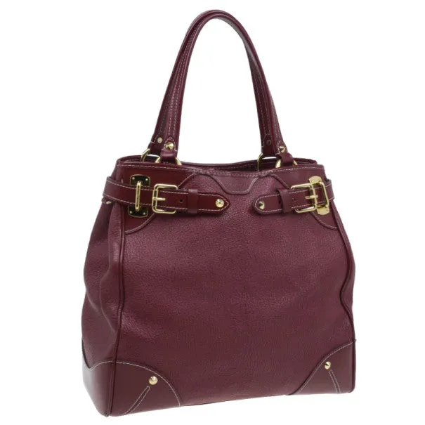 Red Tote Customer favorite Suhali Leather Louis Vuitton Le Majestueux Easy-to-use